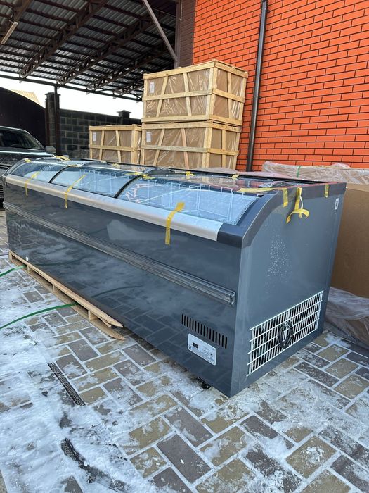 Морозильник овальный стекло со склада