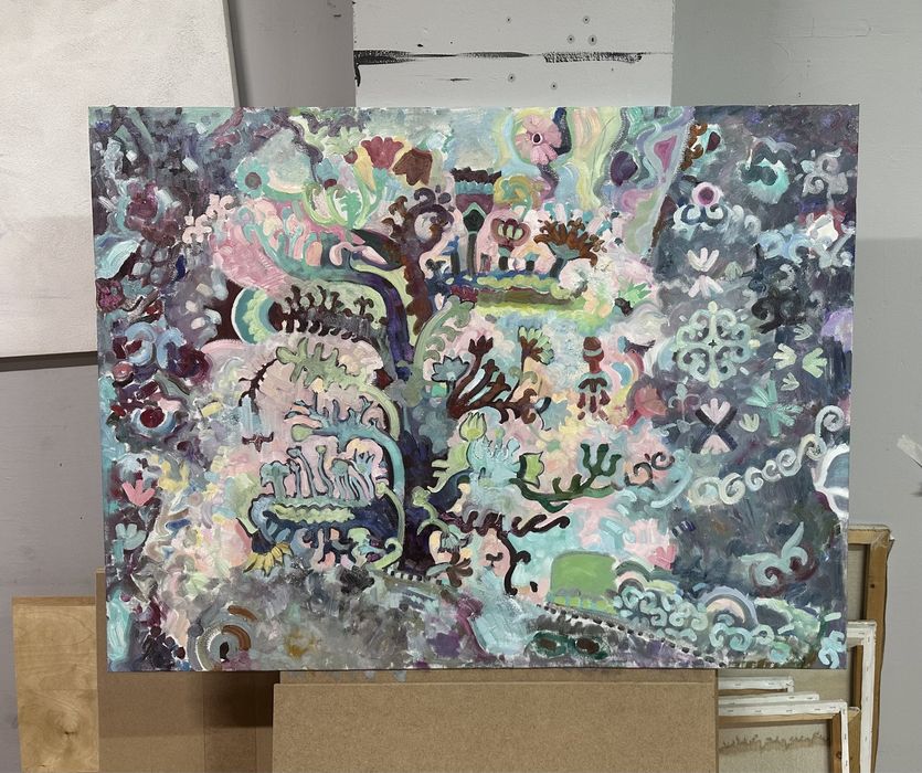 картина в жанре абстракция