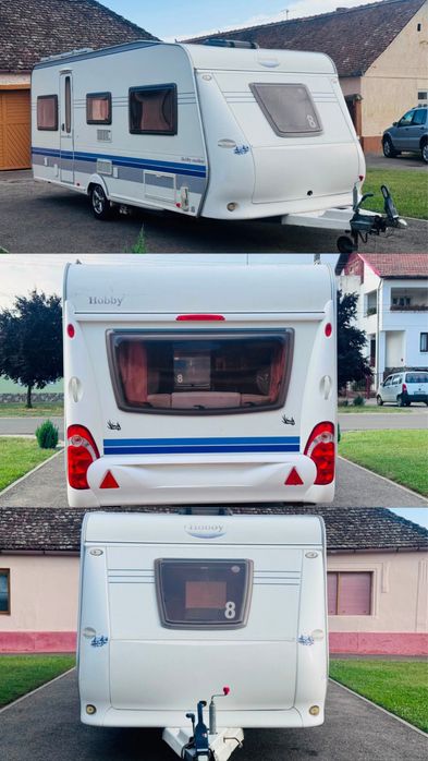 Vand Rulota/Caravană Hobby Excellent 540  An 2007 Recent inmatriculata  Motor mover 5/6 locuri de dormit