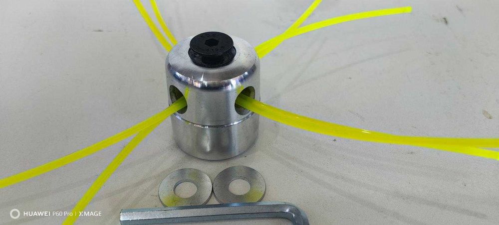 ШОК ЦЕНА!!! Универсална АЛУМИНИЕВА Глава/Шпула за Тримери с Корда.