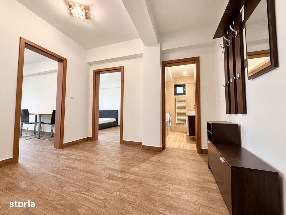 Apartament decomadnat, 60 mp,  bloc nou 2017, parcare