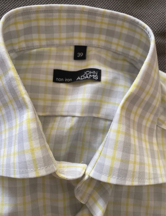 Nice Shirt John Adams shirt Men - size 39 - M->L - camasa barbati M