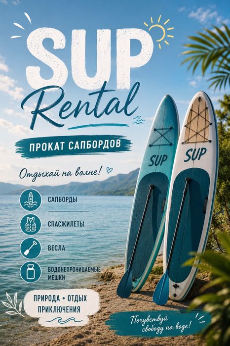 Аренда сапбордов)