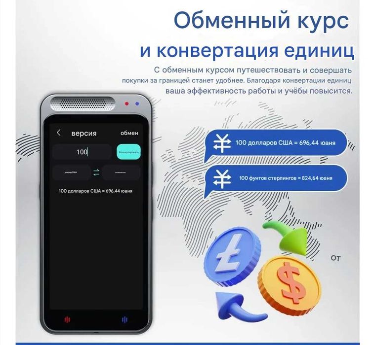 Карманный голосовой и фото переводчик Vormor Z6