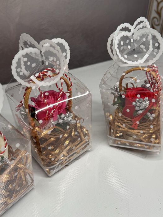 Martisoare flori sapun