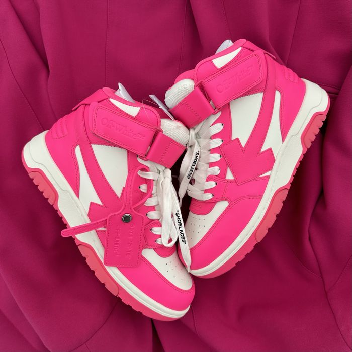 Off-White Out Of Office White Fuchsia Roz