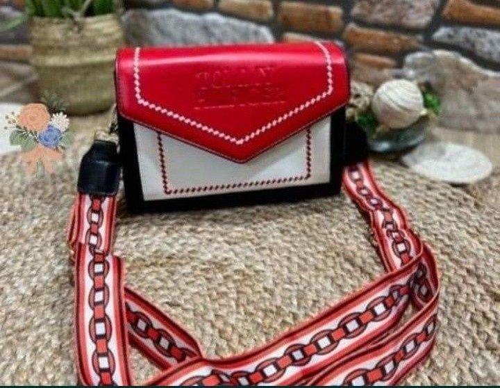 Set crossbody Tommy Hilfiger (geanta +portofel),new model, saculet, et