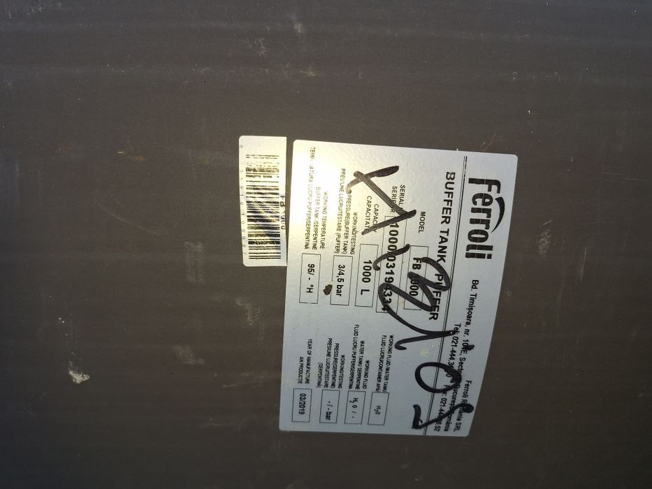Vand  boiler electric