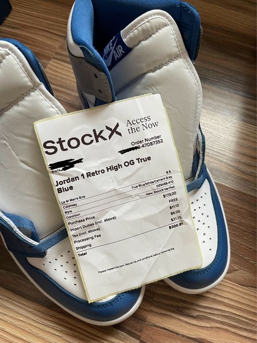 Jordan 1 True Blue marime 42