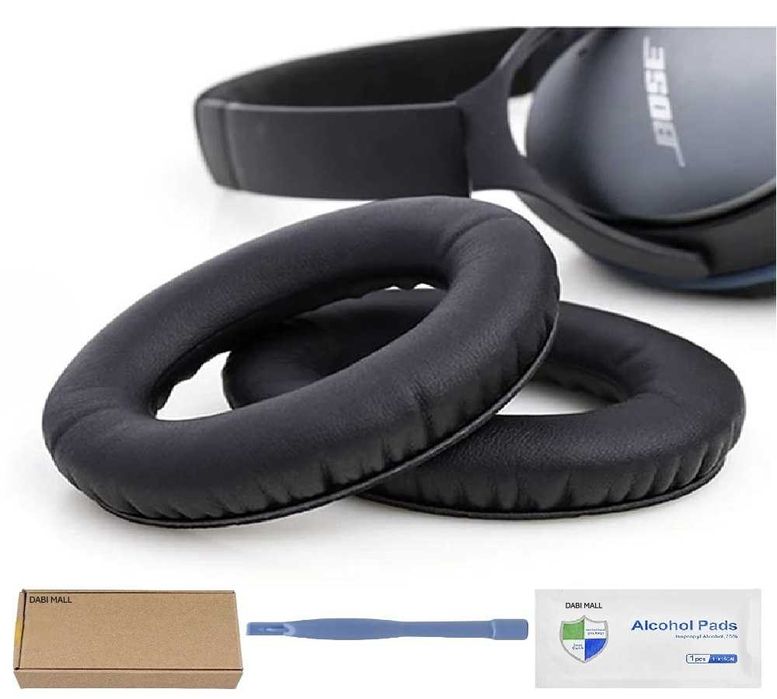 Set 2 bureti pentru casti Bose QuietComfort 45 35 II 35 / QC45 QC35 II QC35 QC25 QC15 QC2 AE2, AE2i AE2w, SoundTrue 1/2, SoundLink 1/2, Over-Ear