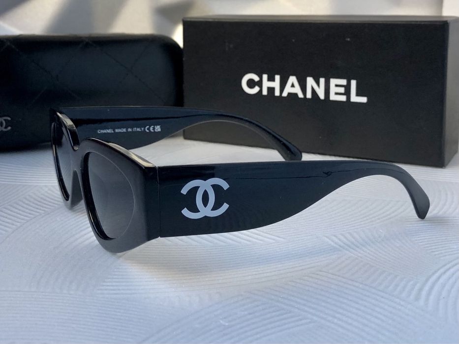 Дамски слънчеви очила котка черно