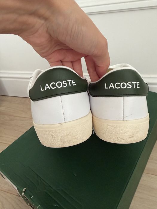 Кеды белые Lacoste 42 размер