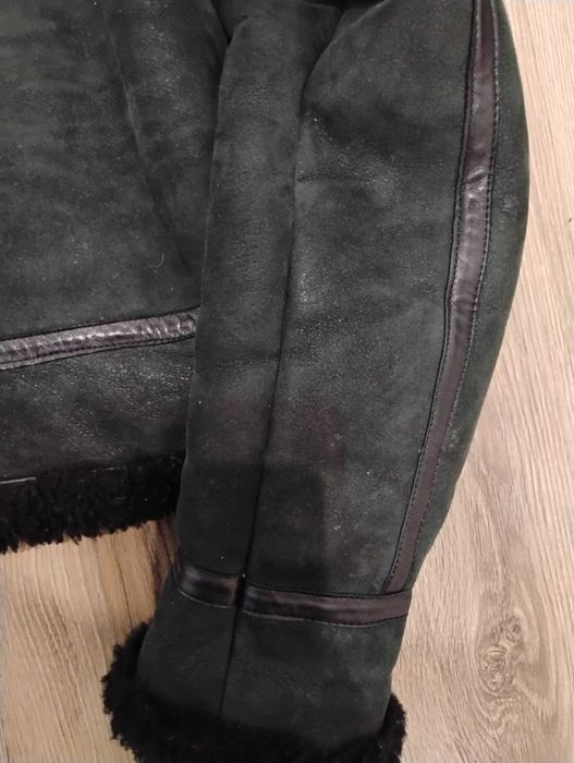 Вълнено късо агнешко кожухче