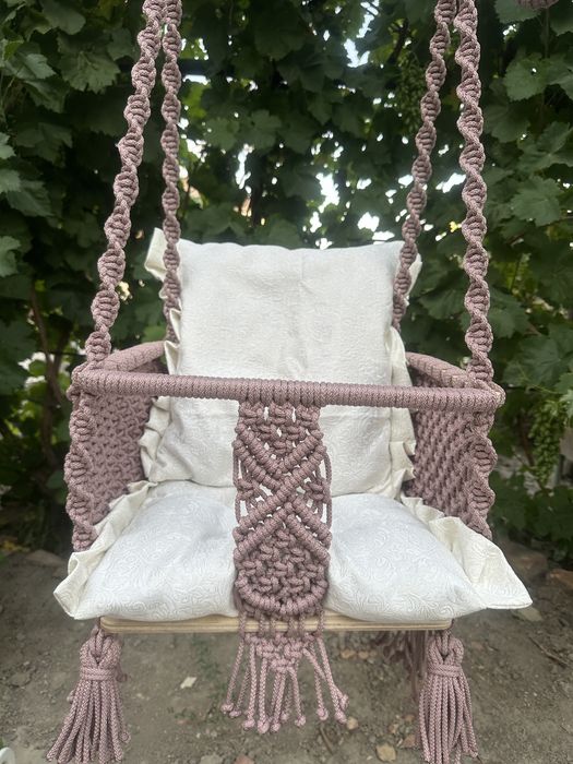 Детские качели , ручная работа