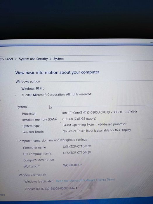 Laptop HP EliteBook 850 G2, SSD 256GB, 8GB RAM, i5 CPU