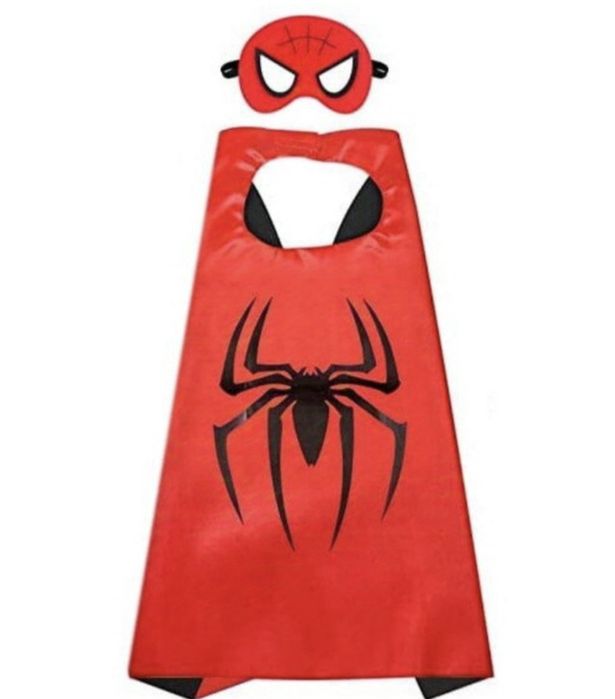 Костюм маска и наметало Батман, Супермен и Спайдърмен