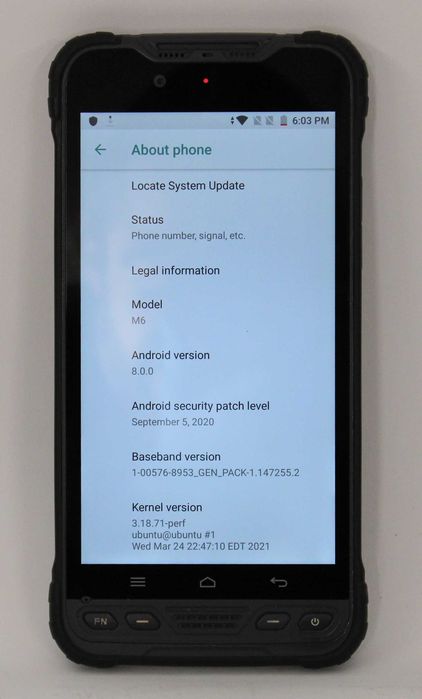 Zebra M60 Mobile Computer