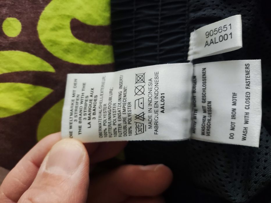 Долнище Adidas черно