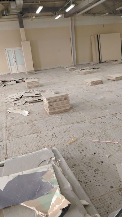 Керамогранит половая б/у