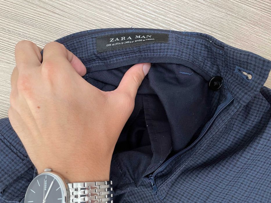 Pantaloni Barbati ZARA Casual / Elegant