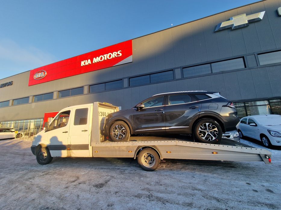 Мерседес спринтер эвакуатор с прицепом!