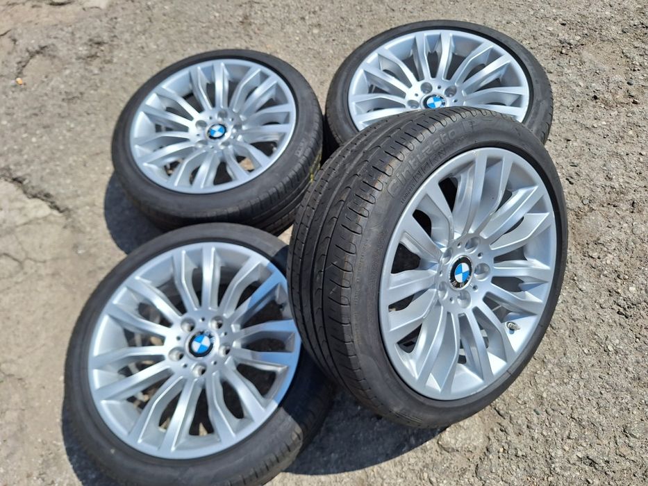 BMW-с датчици-18цола-5/120-ЕТ-30-Ж-8-с гуми-оригинални