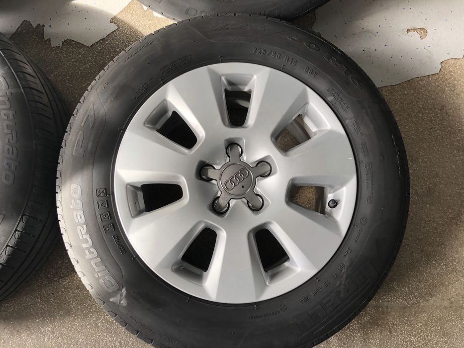 Roti Audi A6 C7 R16 cu anvelope Pirelli 225/60R16 vara