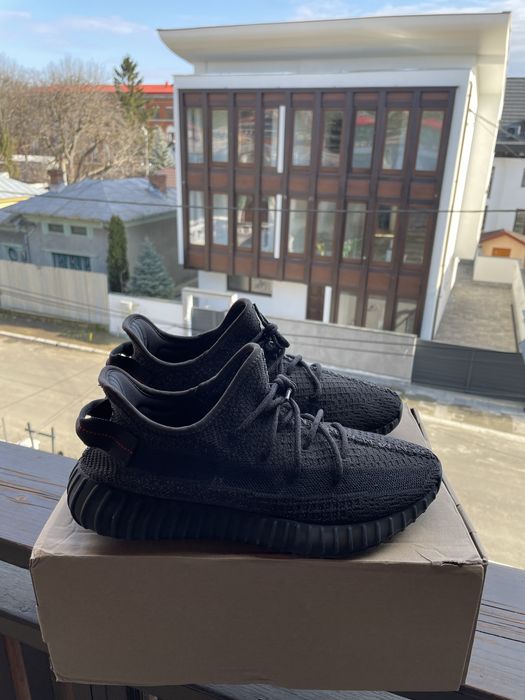 Yeezy 350 Black Reflective