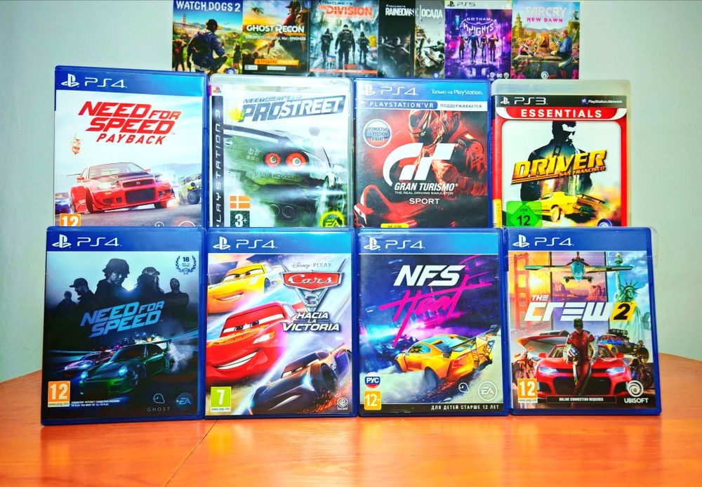 Игры-гонки, спорт PS3/PS4