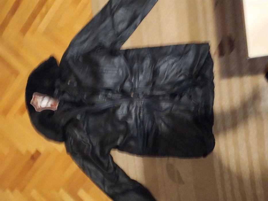 Мъжка кожена шуба, яке - последна цена