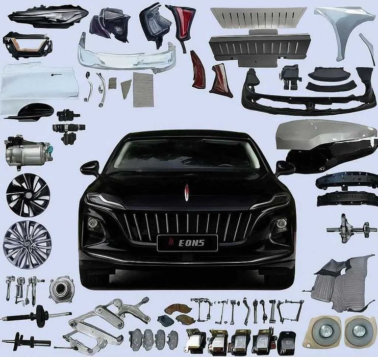 Бампер капот фара решетка крыло Hongqi E-QM5 Хончи Е-КМ5