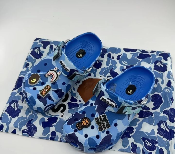 Crocs BAPE / Кроксы Бейп