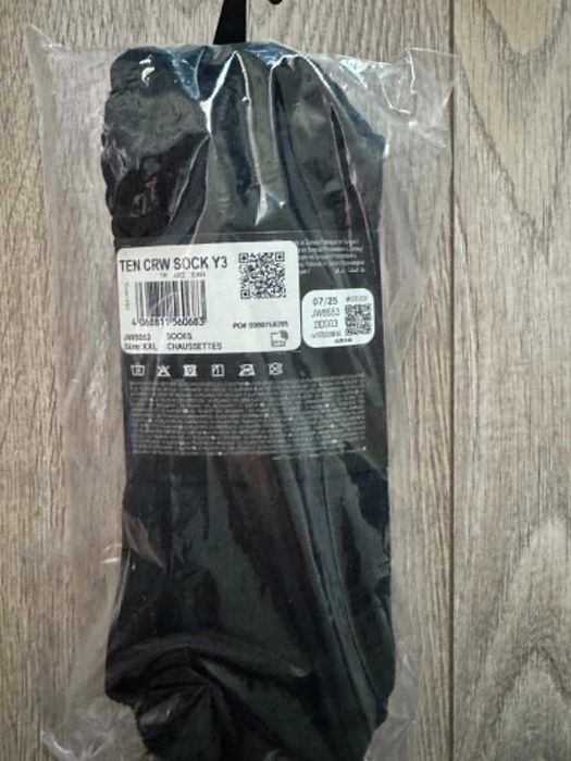 adidas Y-3 socks Tennis, Padel, чорапи XXL - размер 45 -49