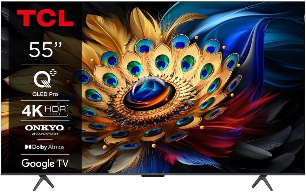 Televizor Defect TCL QLED 55C655, 139 cm