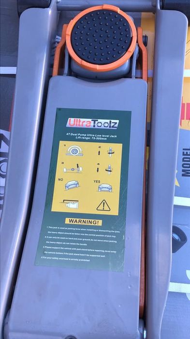 Cric crocodil 4 Tone adus din Germania cu talie joasa 75mm-500mm