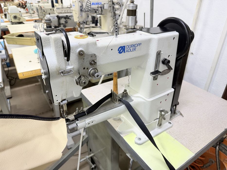 Masini de cusut cu triplu transport PFAFF / Durkopp piele/tapiterie