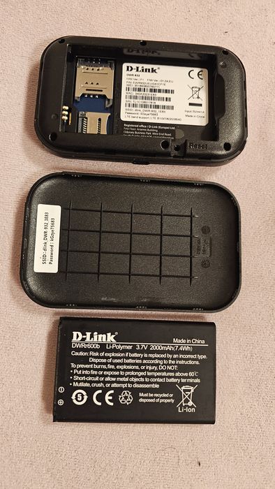 Dlink 4G LTE мобилен рутер - бисквитка