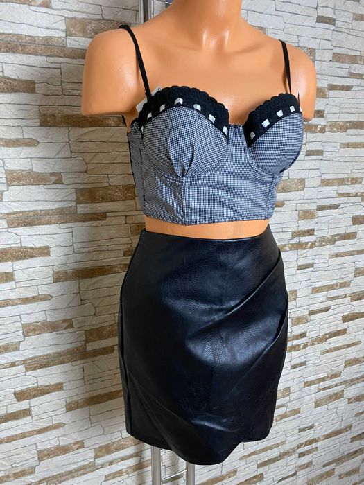 Bustiera gen sutien in carouri Blanco - MARIME 95B