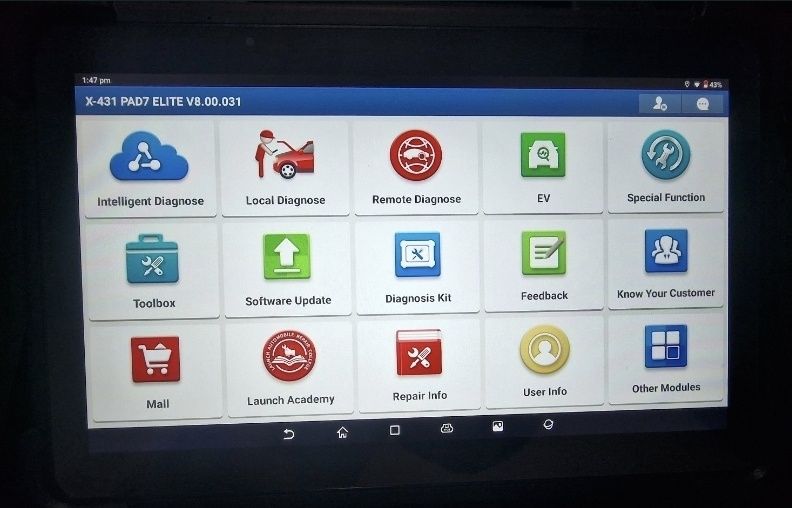 Launch x431 pad7 elite