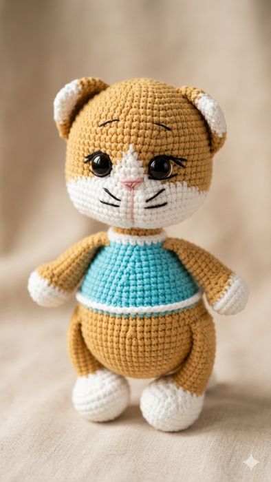 Котик(ручная работа)