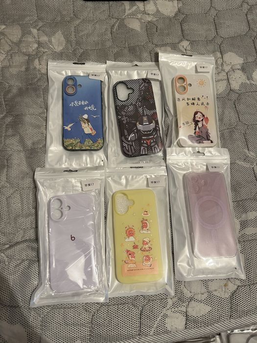 Чехлы для всех видов айфон с iphone 11 до iphone 17 pro max