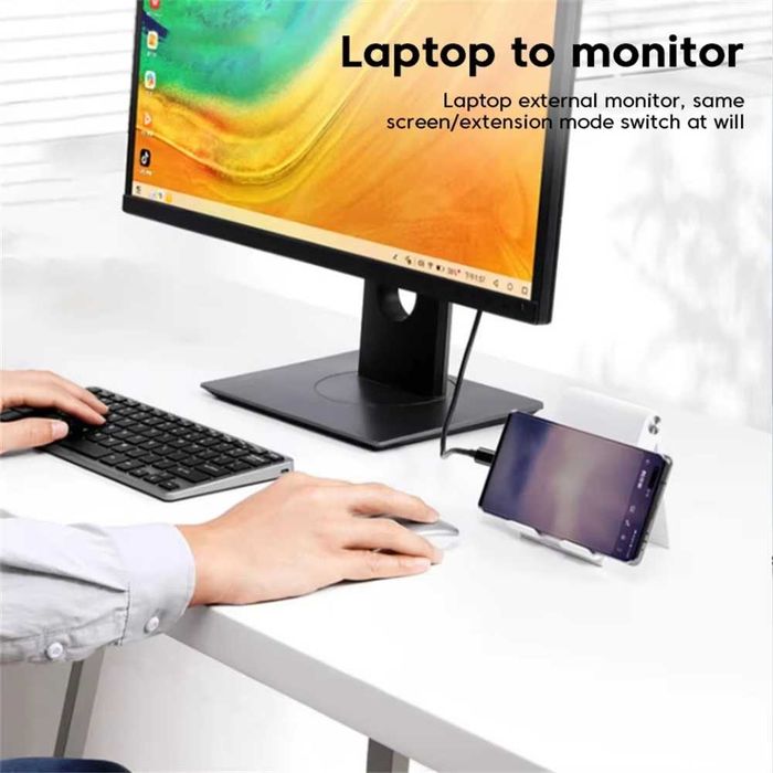 Адаптер переходник USB Type-C на HDMI (тайпси - hdmi)
