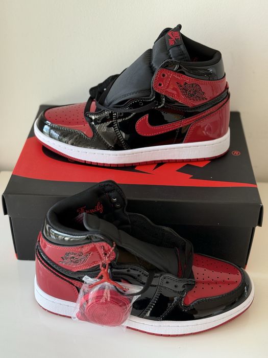 Jordan 1 Retro High Bred Patent  Air Nike