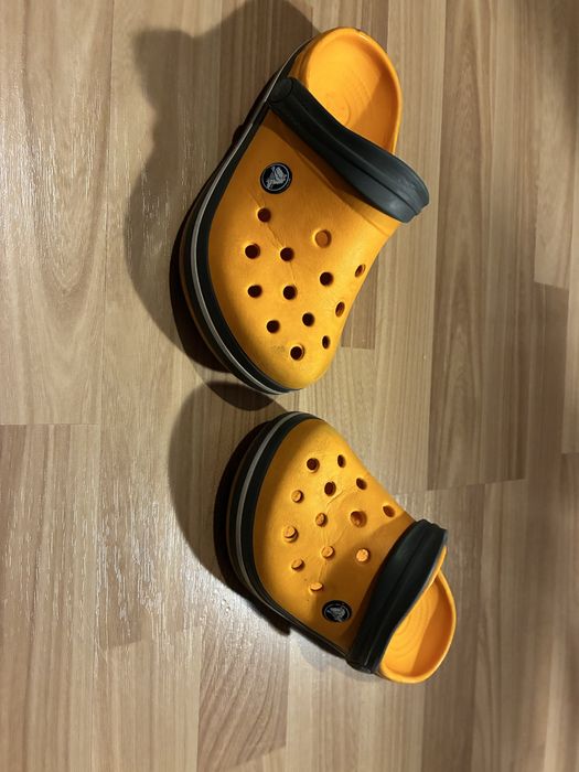 Crocs copii portocaliu