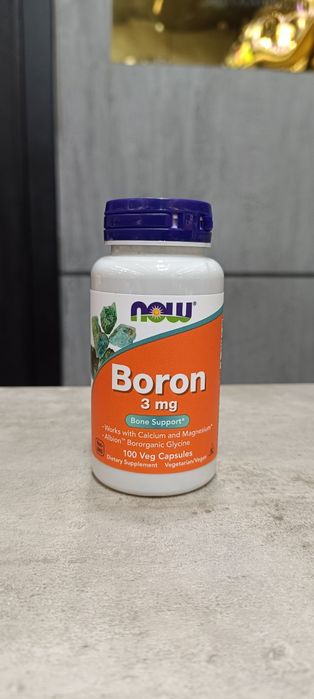 Now Boron 3mg bone support 100 veg capsules