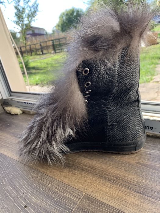 Обувки с косъм от Daris