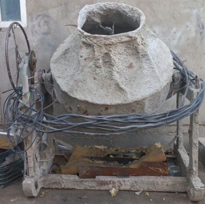 Производственная бетономешалка