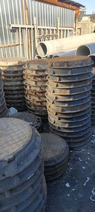 Люк Канализационные чугунный люк от Производителя Lyuk Лук