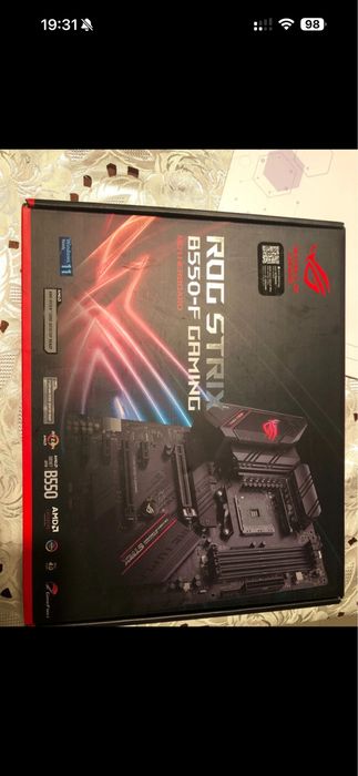 Placa de baza Asus rogstrix B550f gaming