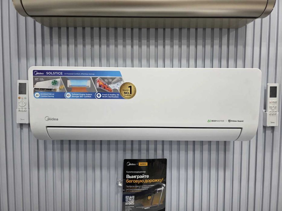 Кондиционер Midea Alba Pro 12 Ai Inverter Wi-Fi Мощность есть доставка